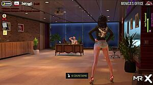 naked shower scene in fashionbusiness anime gets steamy