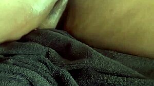 Enjoyable Relaxation Session On The Oiled Sofa With Personal Touch