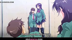 Anal Sex Turns Her Face into Ahegao in Hentai