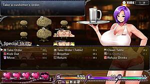 Karryn navigates prison level 2 in hentai anime, facing challenges