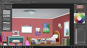 picarto stream with darkcookie playing summertime saga
