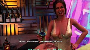 name88s triangle 01 - black haired babe teases before steamy action