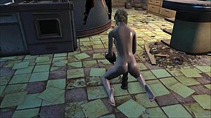 Fallout 4 katsu's sex adventure with dildo 😏