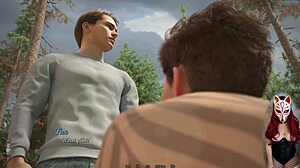 dreamland - ep 13 fishnet and corset - the best costume for a porn game