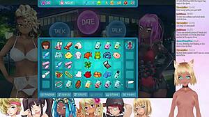LewdNeko Plays HuniePop 2 Double Date! Get Ready for Lesbian Action!