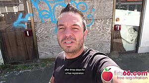 Sweet German teen Jessii Van Riva gets naughty on date! 😜