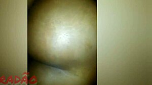 oh man, this black woman's greedy pussy gets assfucked and massaged to orgasm with big natural tits