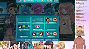 LewdNeko Plays HuniePop 2 Double Date! Get Ready for Lesbian Action!