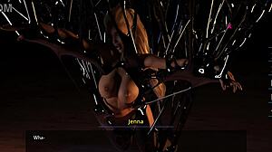 Dreams of Desire: Alex Watches Jenna Changing Dress and Landlady in Dream World