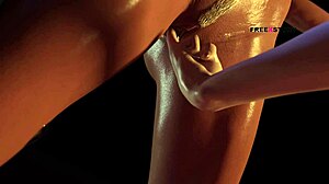 Dreams of Desire: Alex Watches Jenna Changing Dress and Landlady in Dream World