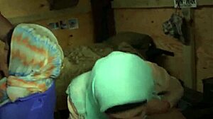 Arab couple at home in hardcore operation pussy run!