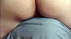 Young twink boy uses shampoo bottle for anal