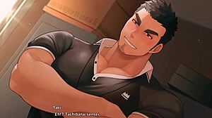 sarado has hot sex with boyfriend in anal action