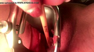 Can you believe how the cervix stretches and sounds?