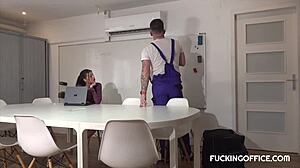 I had to satisfy that horny secretary today