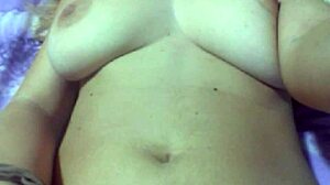 In the bedroom, she masturbates her shaved pussy with toys until a cumshot