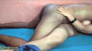 Bhojpuri Kahani with Chubby Mature Whore Using Dildo in Close-Up