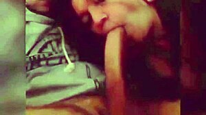 Girl sucks big cock expertly!