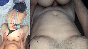 Pov hourglass amateur girlfriend anal doggy compilation with bubble butt creampie 😍