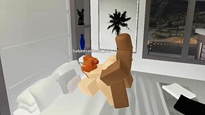 Redhead Slut Blows Daddy's Monster Cock