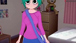 Ramona Flowers In Scott Pilgrim Scene