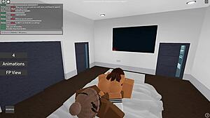 Amateur first time in roblox porn, intense doggystyle and cowgirl riding