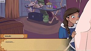 why does this anime girl give such a sloppy blowjob?