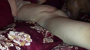 In this intimate lesbian POV, a milf passionately eats a young babe's bomb pussy with close-up details.