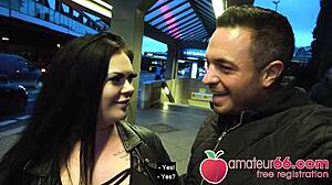 哇！AnastasiaXXX 和 Andy Star 在停车场猛干，Amateur66 全程实录！