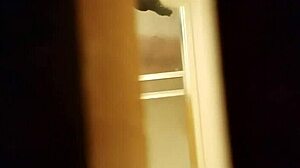 Spying On Prostitute Shaving Her Hairy Pussy In The Bathroom