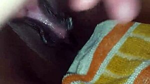 black girlfriend's wet pussy squirts hard during intense orgasm with friend