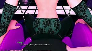 being a dik 30, i get a private dance from a busty stripper, she gives sloppy blowjob, then i stretch her asshole and cum inside