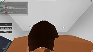 Amateur first time in roblox porn, intense doggystyle and cowgirl riding