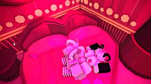 Roblox狂插可爱精灵毛茸茸野战猛干