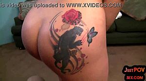 busty babe gives boobjob gets pussy drilled dirty