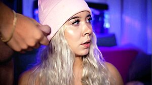 beautiful latina teen 18+ teases with cock sucking