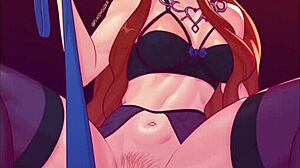 Vampire Girl Gets Ass Fucked by Monster