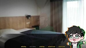 看看这个毛茸茸的yaoi游戏演示，gay圣诞主题。