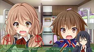 Wanting Wings Anime Series 3D Episode 1 With Brazilian Characters