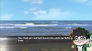 看看这个毛茸茸的yaoi游戏演示，gay圣诞主题。