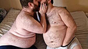 uhh, hairy bears kissin’ so hard right now