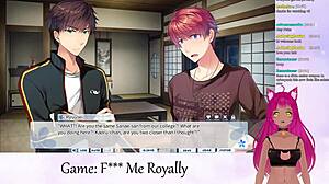 Vtuber Lewdneko Plays F Me Royally Part 1