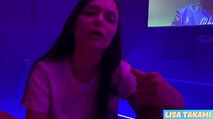 hey, pov blowjob from petite teen lisa takami is so sexy