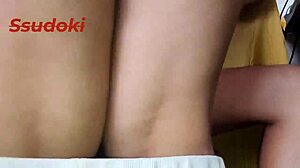 Suck Him While He Plays To Win Hard Creampie