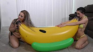 gorgeous blonde grinds toys intensely to orgasm