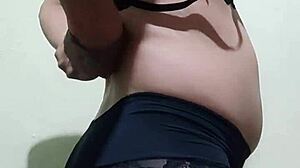 Trying On My Underwear In Front Of The Camera