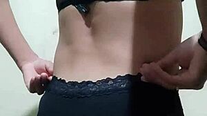 Trying On My Underwear In Front Of The Camera