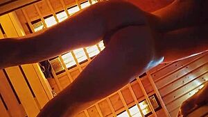 Risky Public Flashing and Masturbation at Spa Center