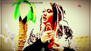 Exploring cock with Goddess Lana 😍