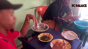 Bartering with ebony for food and sex!